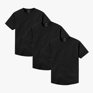 Curve Crew Black 3-Pack