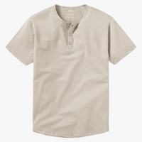 Short Sleeve Henley