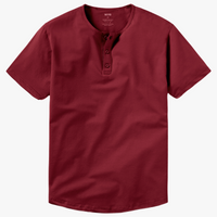 Short Sleeve Henley