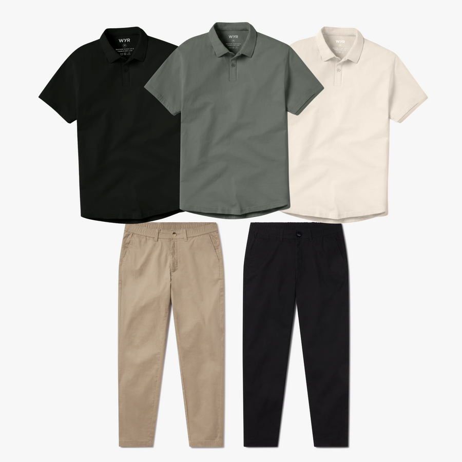 Curve Polo Outfit 5-Pack