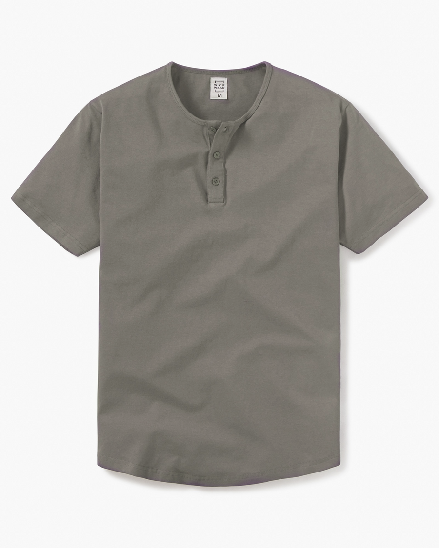 Short Sleeve Henley