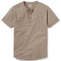 Short Sleeve Henley