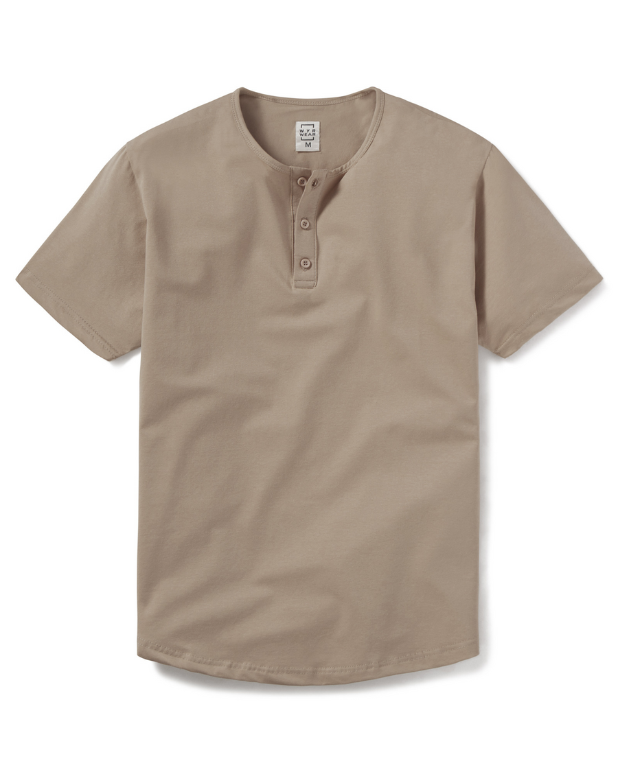 Short Sleeve Henley