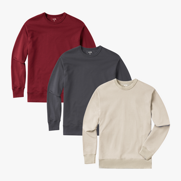 Relaxed Sweatshirt 3-Pack