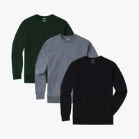 Relaxed Sweatshirt 3-Pack