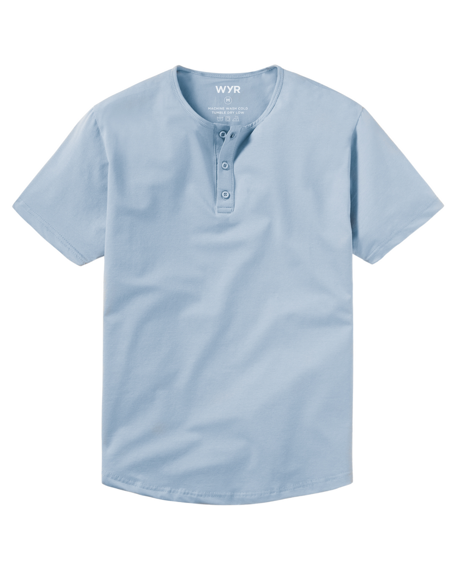 Short Sleeve Henley