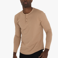 Long Sleeve Henley - Final Sale