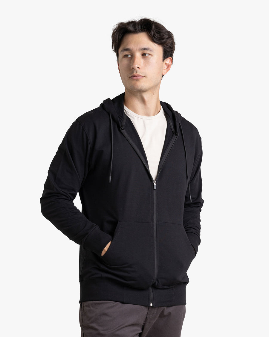 All-Day Comfort Zip Hoodie