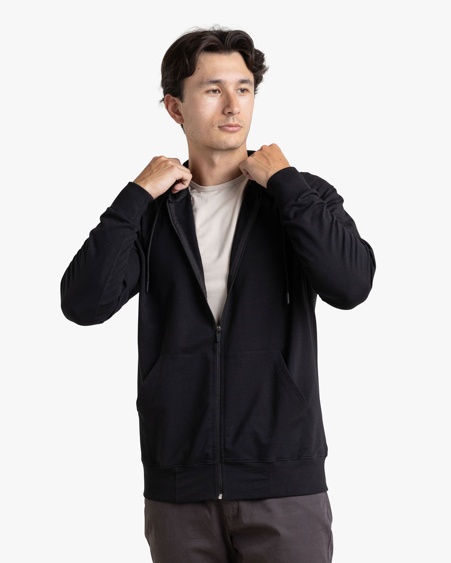 All-Day Comfort Zip Hoodie