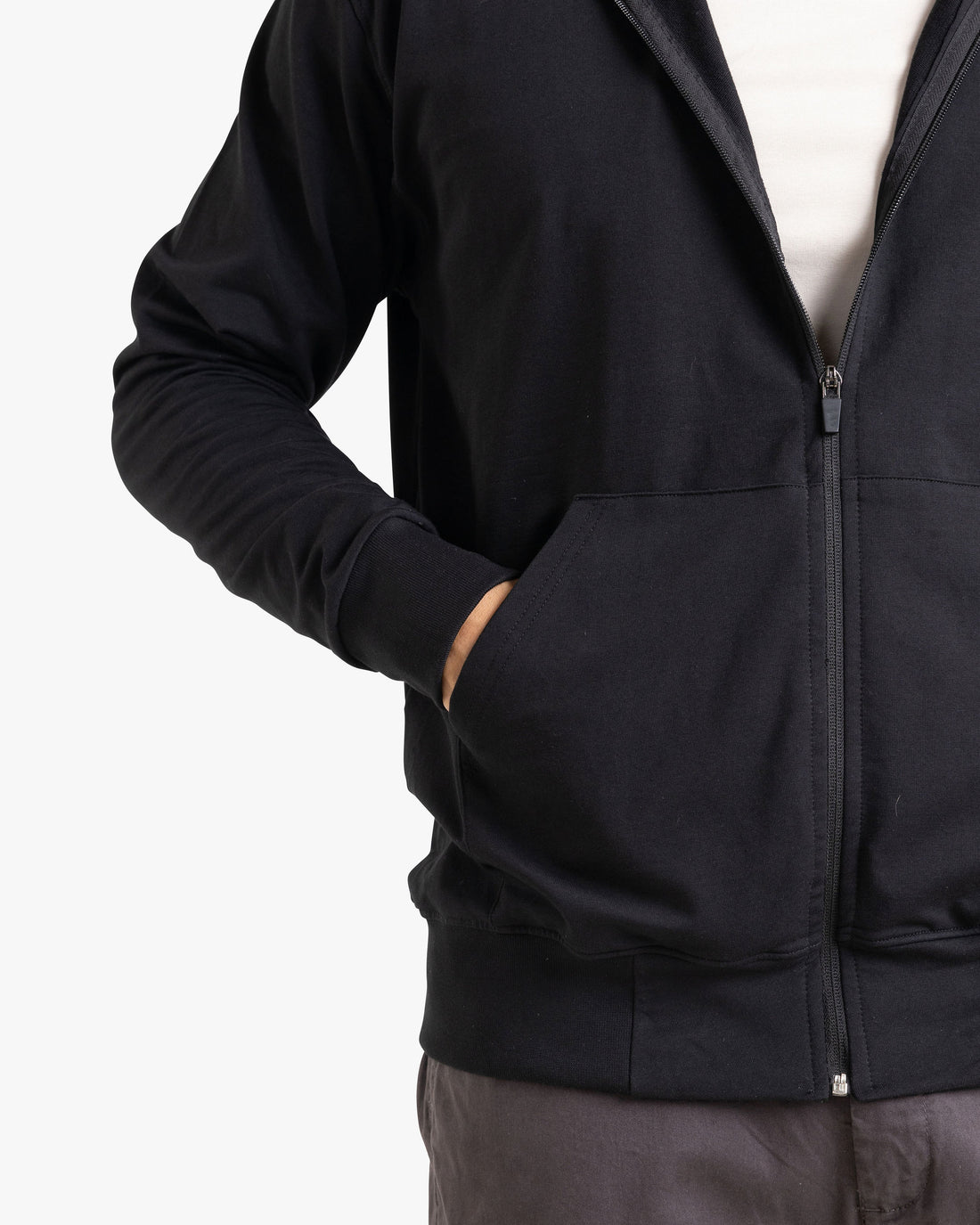 All-Day Comfort Zip Hoodie