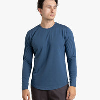 Long Sleeve Curve Crew