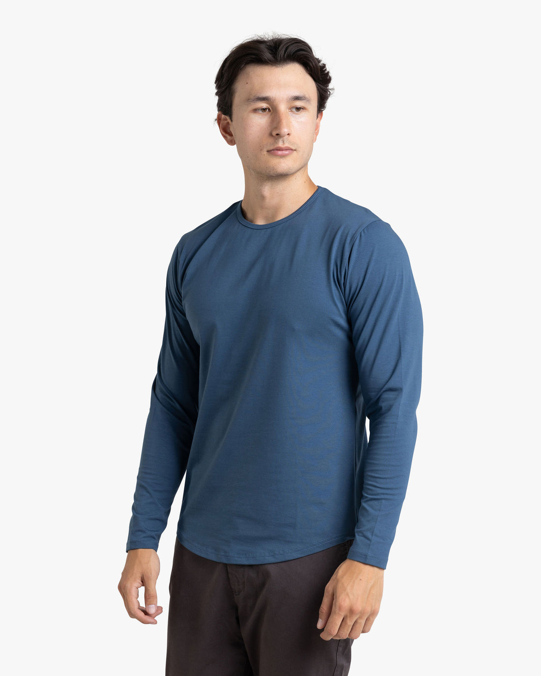 Long Sleeve Curve Crew