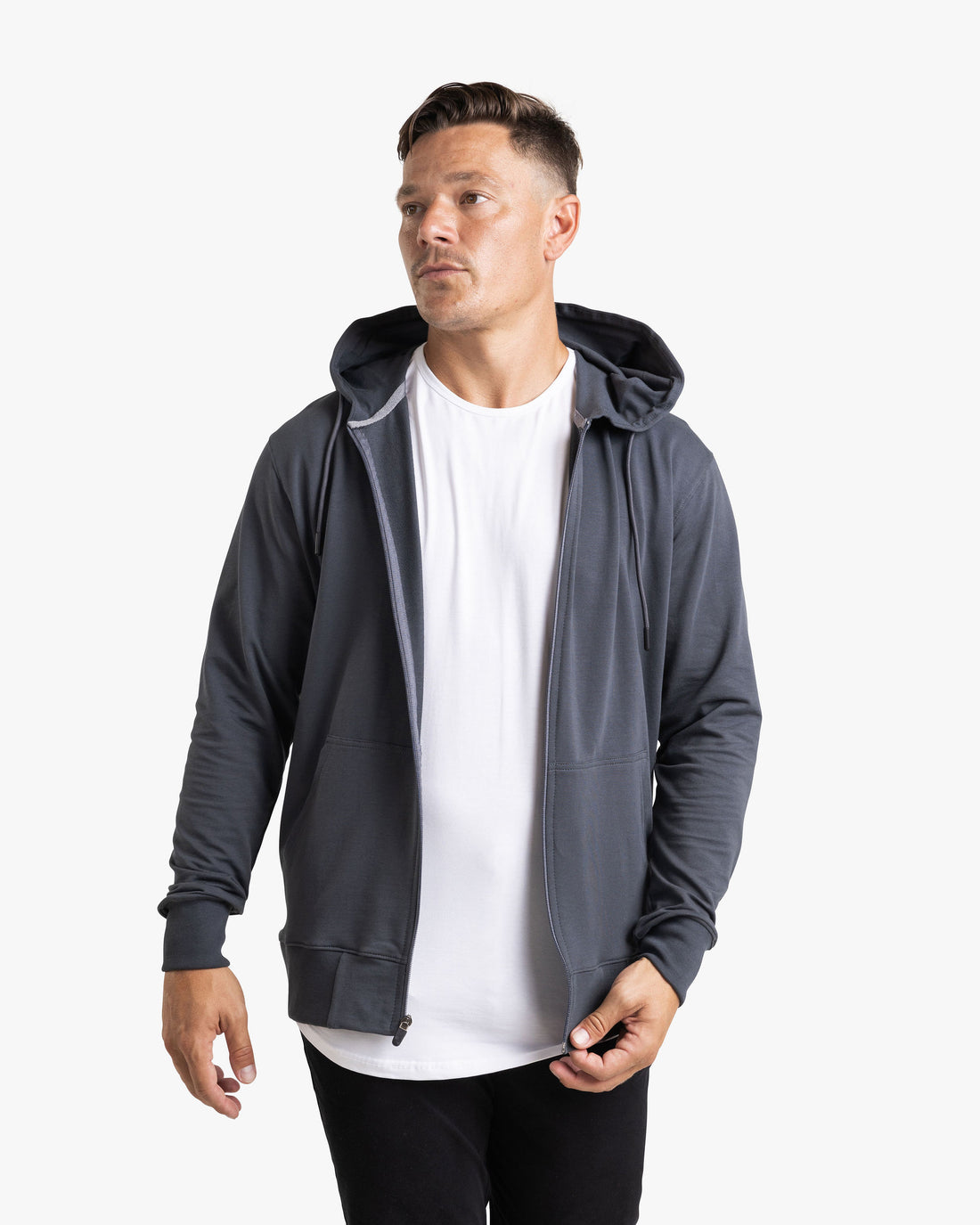 All-Day Comfort Zip Hoodie