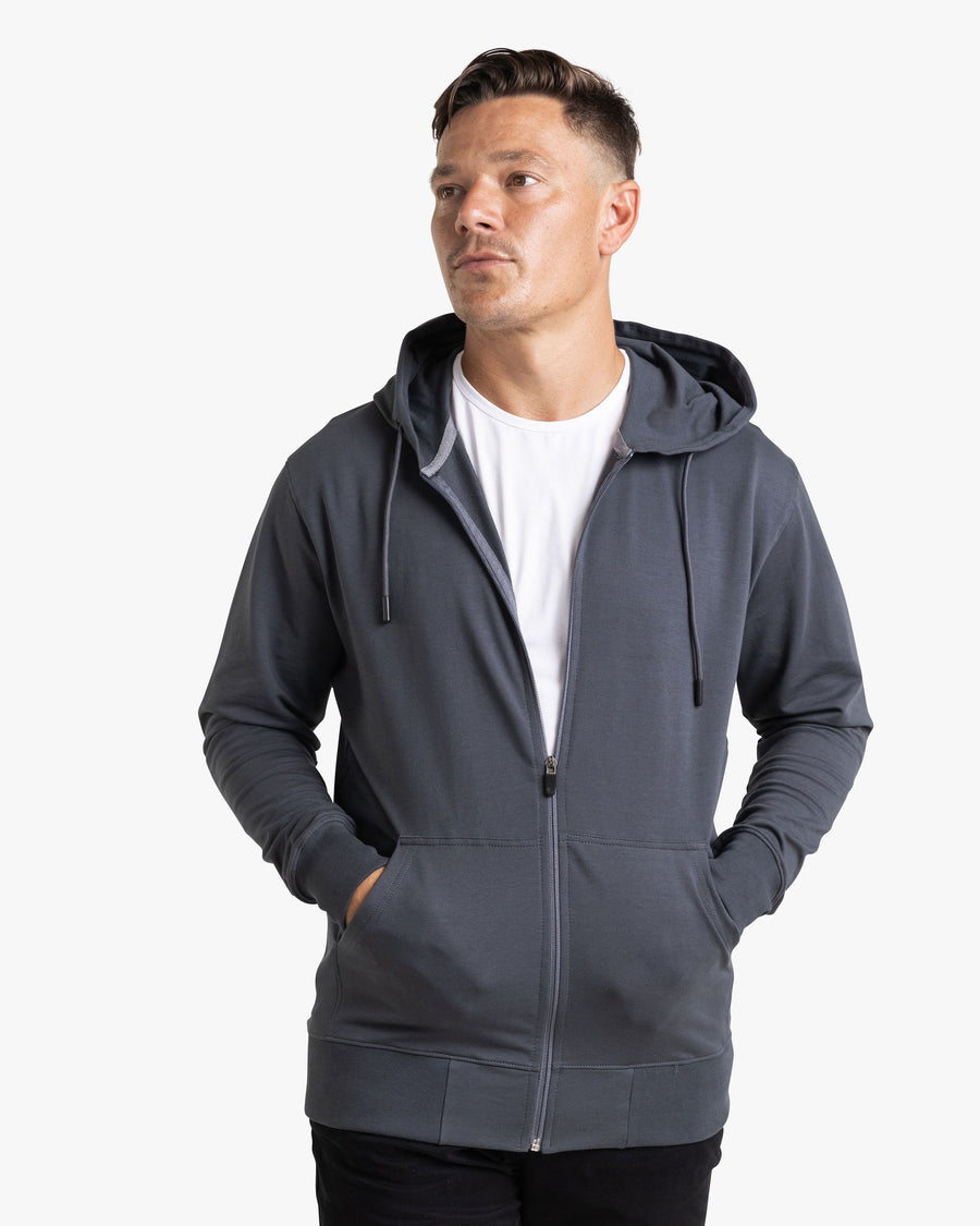 All-Day Comfort Zip Hoodie