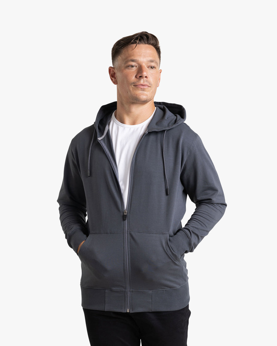 All-Day Comfort Zip Hoodie