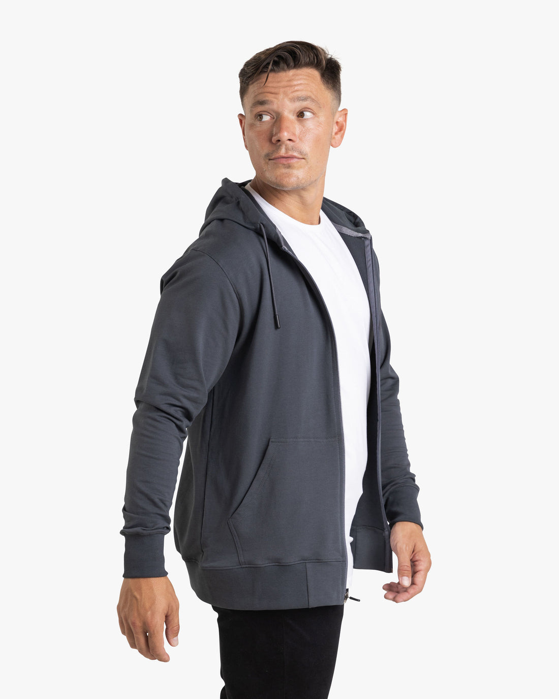 All-Day Comfort Zip Hoodie