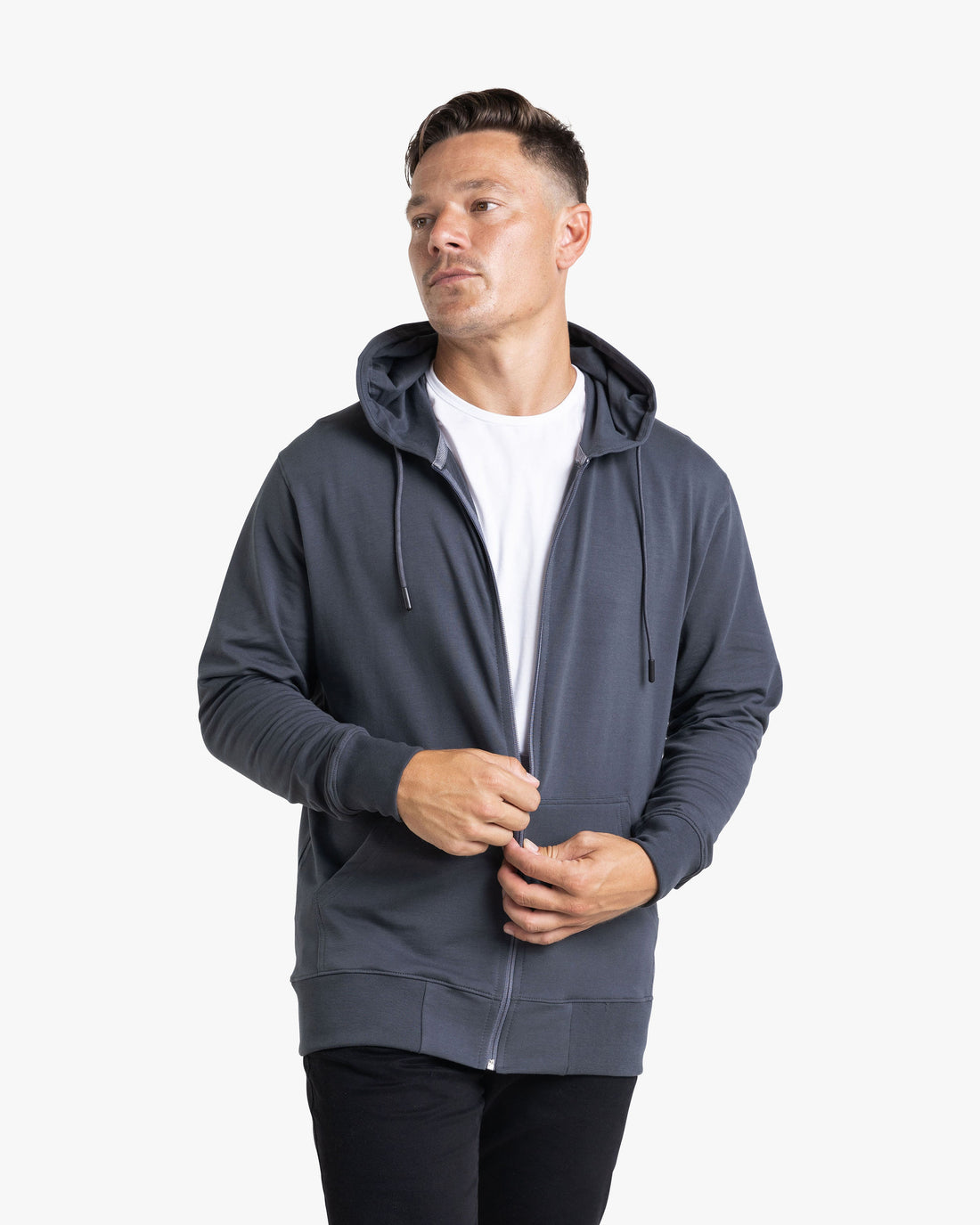 All-Day Comfort Zip Hoodie