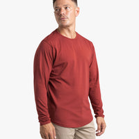 Long Sleeve Curve Crew