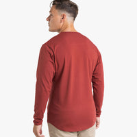 Long Sleeve Curve Crew