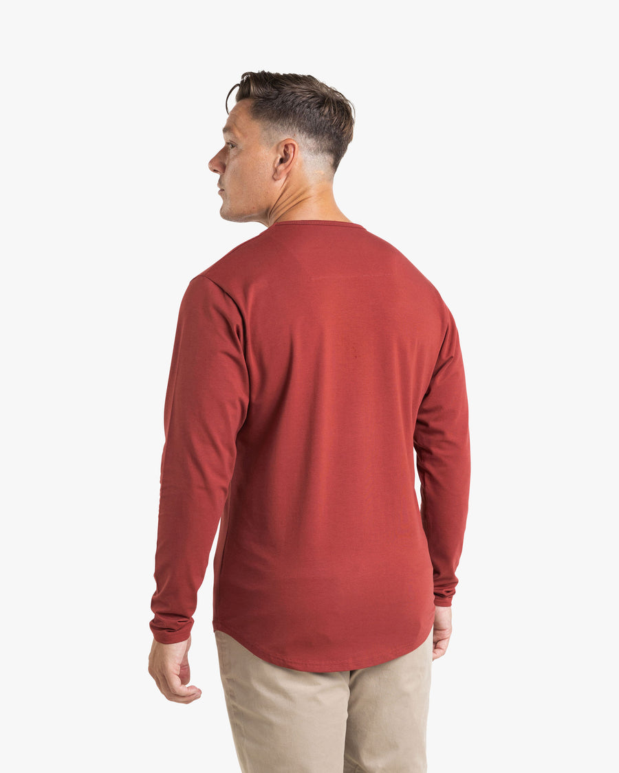 Long Sleeve Curve Crew