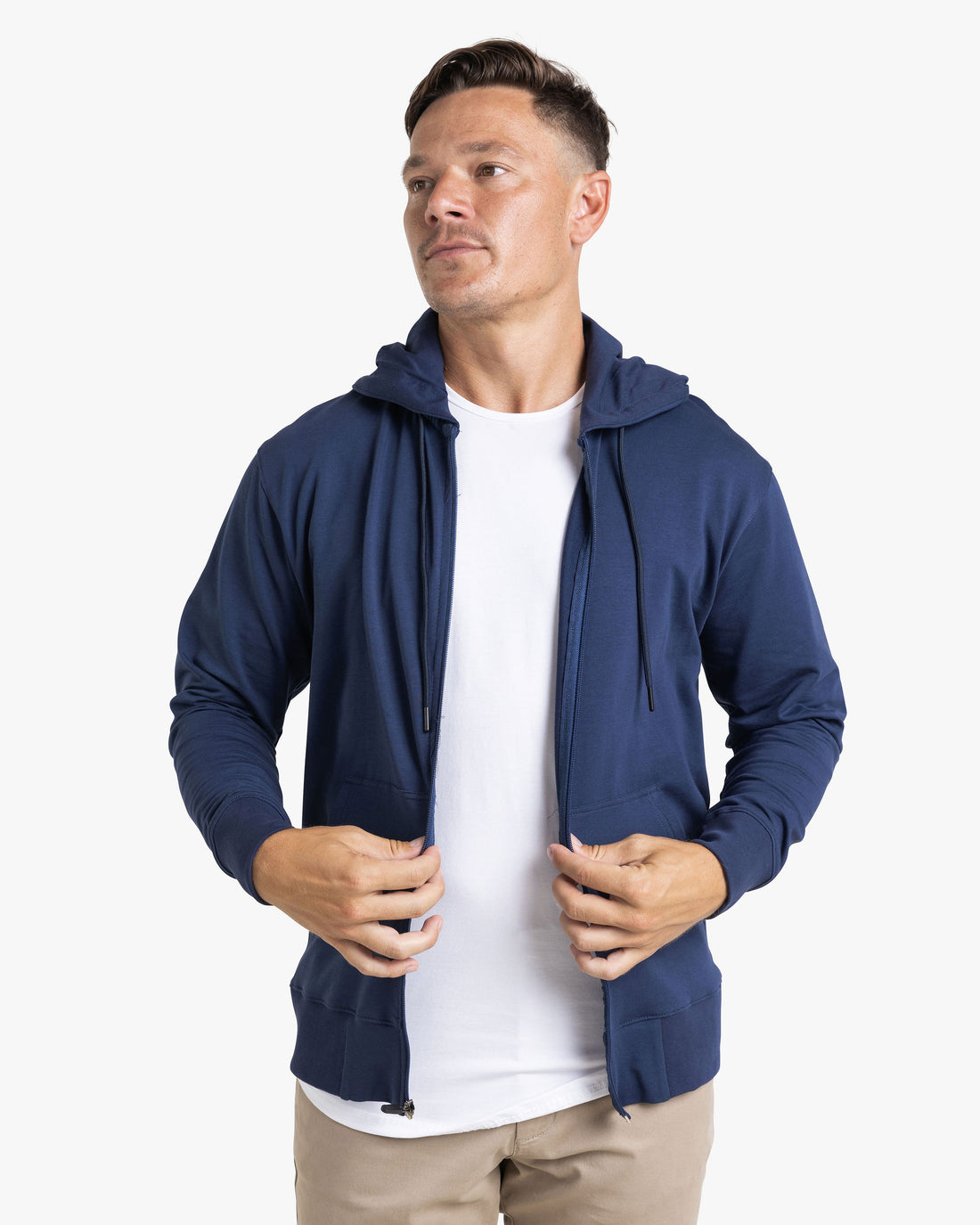 All-Day Comfort Zip Hoodie