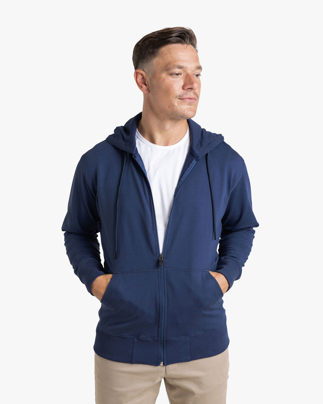 All-Day Comfort Zip Hoodie