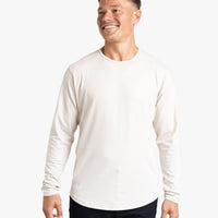 Long Sleeve Curve Crew