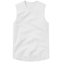 Sleeveless Curve Crew - Final Sale