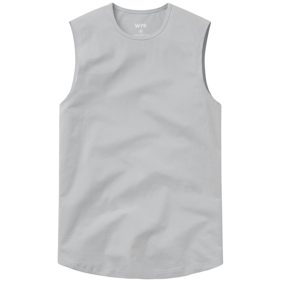 Sleeveless Curve Crew - Final Sale